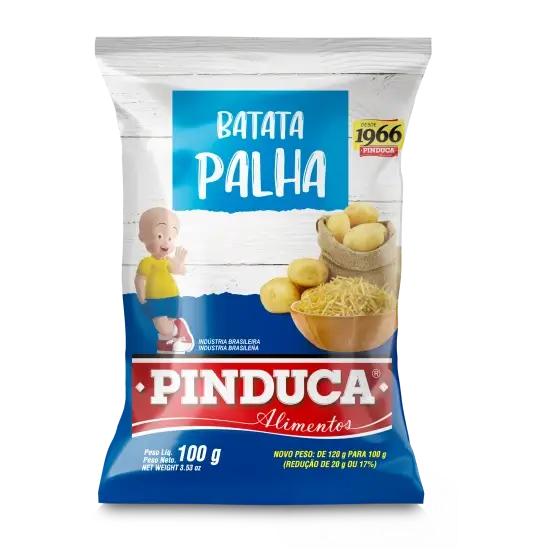 Alimentos Pinduca - BATATA PALHA  100G