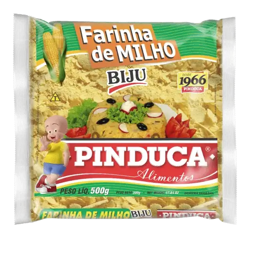 Alimentos Pinduca - FARINHA BIJU DE MILHO 500G