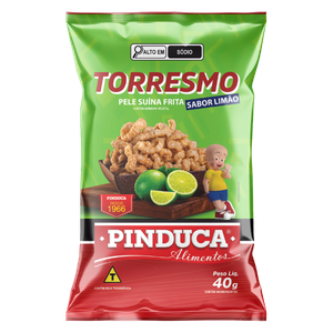 Alimentos Pinduca - TORRESMO SABOR LIMÃO
