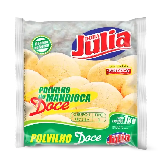 Alimentos Pinduca - POLVILHO DOCE  DONA JULIA 1KG