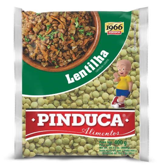 Alimentos Pinduca - LENTILHA 400G