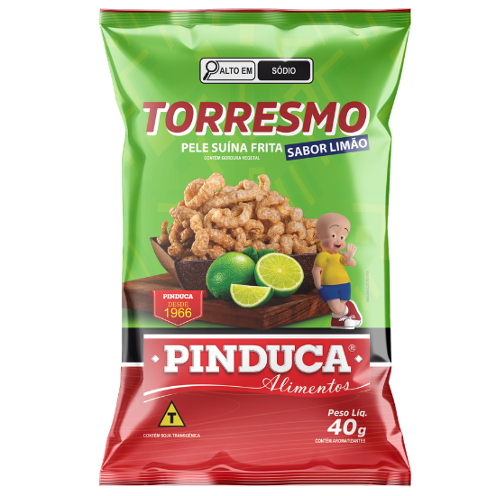 Alimentos Pinduca - TORRESMO SABOR LIMÃO