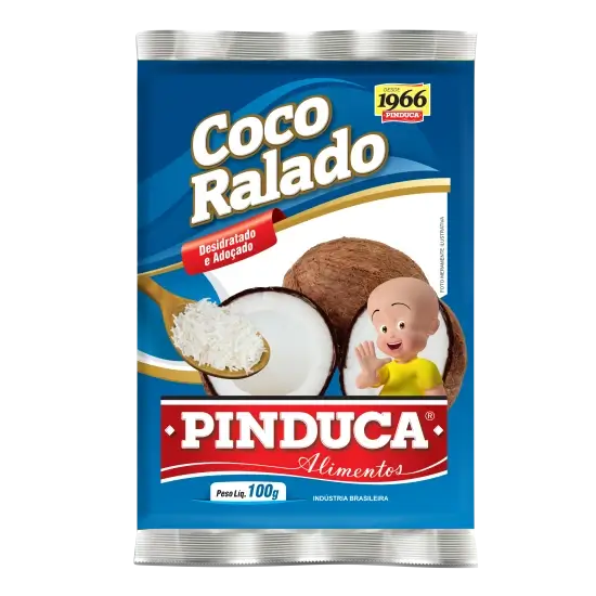 Alimentos Pinduca - COCO RALADO ADOÇADO 100G
