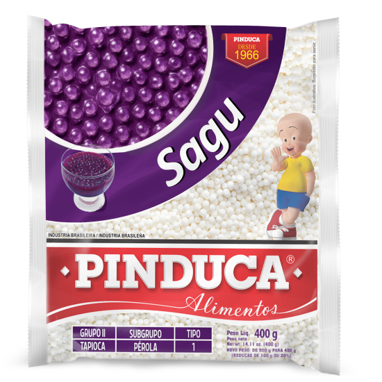 Alimentos Pinduca - SAGU 400G