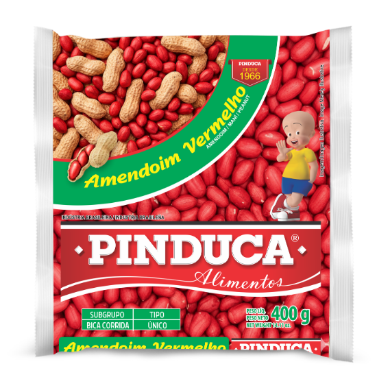Alimentos Pinduca - AMENDOIN VERMELHO