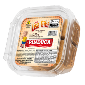 Alimentos Pinduca - DOCE DE AMENDOIM TIPO LISA GIBI