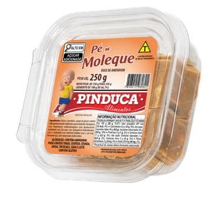 Alimentos Pinduca - DOCE DE AMENDOIM PÉ DE MOLEQUE