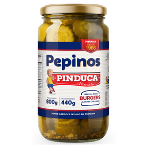 Alimentos Pinduca - PEPINO BURGERS 440 G