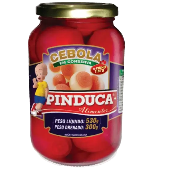 Alimentos Pinduca - CEBOLA EM CONSERVA 300G