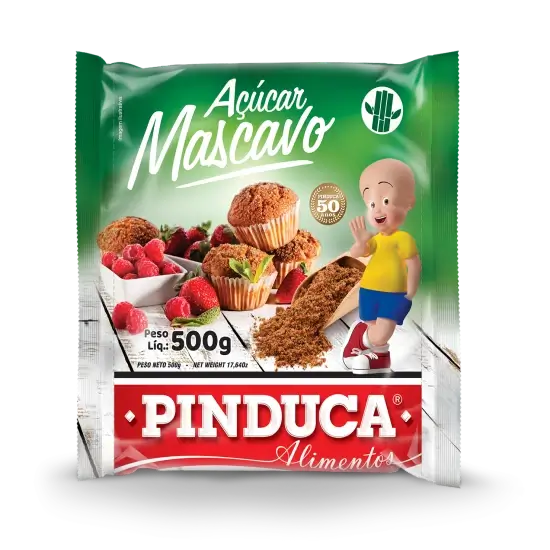 Alimentos Pinduca - AÇÚCAR  MASCAVO 500G