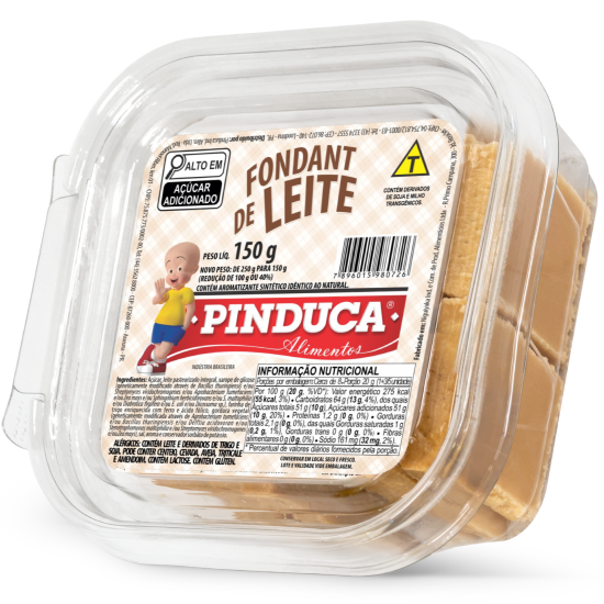 Alimentos Pinduca - FONDANT DE LEITE