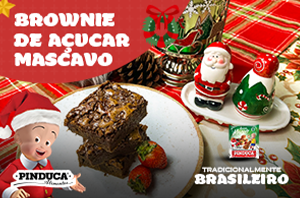 Alimentos Pinduca - Brownie com casquinha crocante