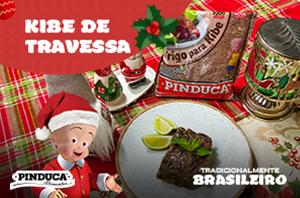 Alimentos Pinduca - Kibe de travessa, prático e delicioso